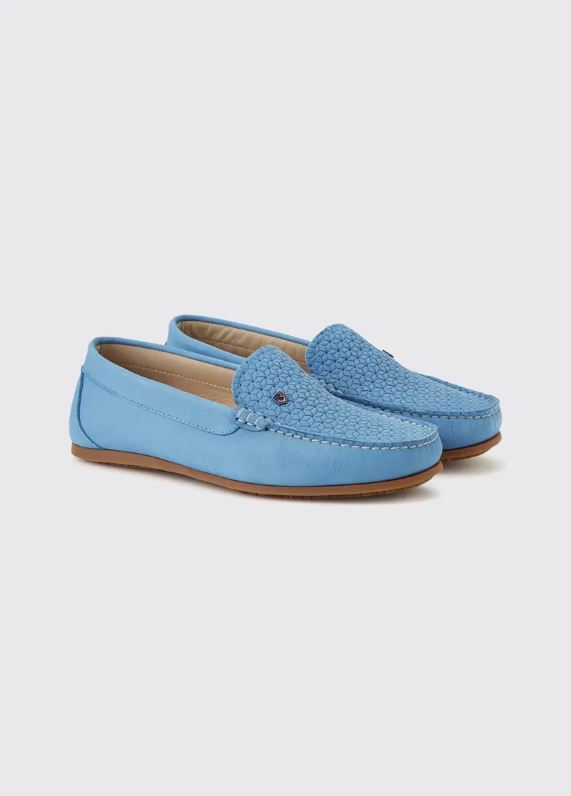 Dubarry Cannes Ladies Deck Shoe in Blue Mist-3